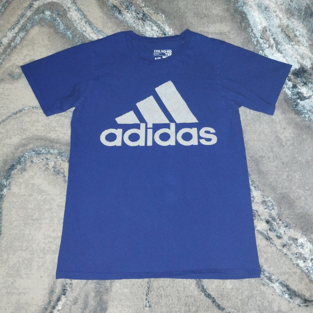 Blue Adidas Shirt, Size Small